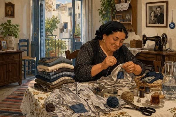 A Seamstress, a Zipper, and Giorgos