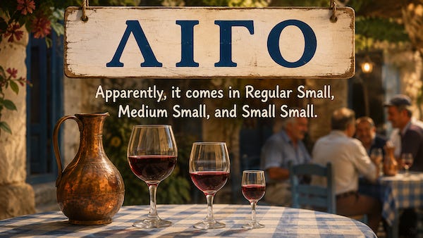 How Little Is Little in Greek?