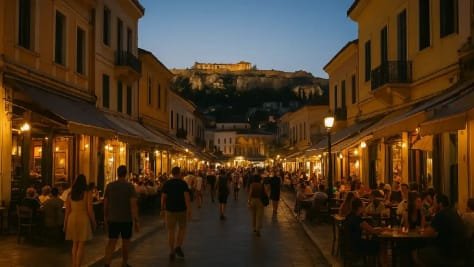 Greece vs. New York: A Love Story Told Through Chaos