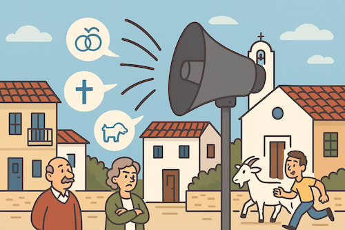 The Village Loudspeaker: Greece’s Original Social Media