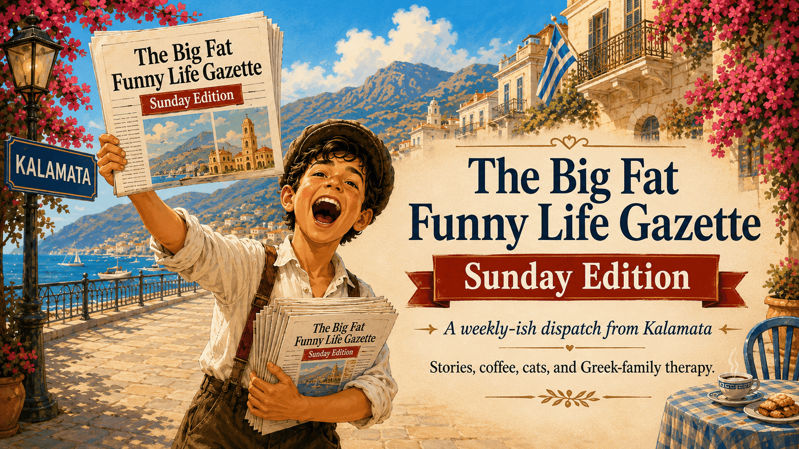 The Big Fat Funny Life Gazette Sunday Edition