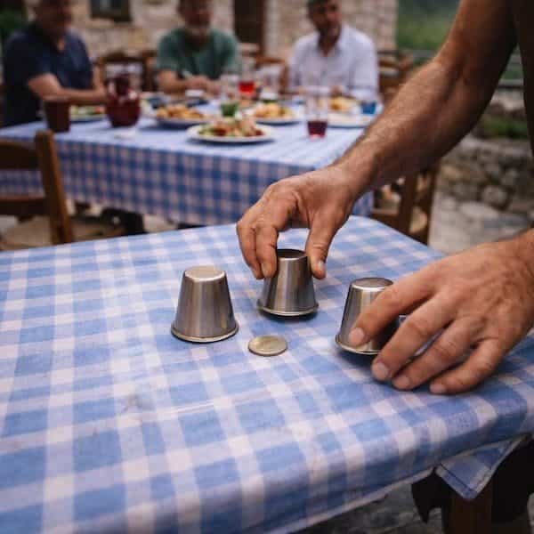 Who Pays the Bill (A Greek Contact Sport)